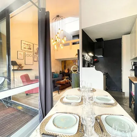 Le Black Pearl - Terrasse - Marina Apartman