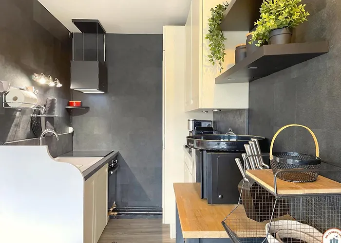 Le Black Pearl - Terrasse - Marina Apartment Deauville