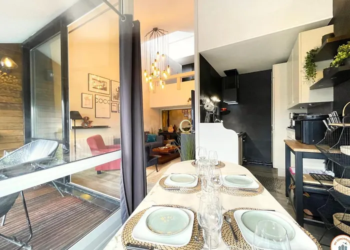 Le Black Pearl - Terrasse - Marina Apartment